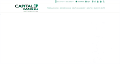 Desktop Screenshot of capitalbank.com