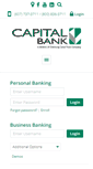 Mobile Screenshot of capitalbank.com